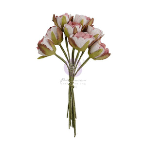 Prima Buttons & Keepsakes by Frank Garcia Tattered Millinery Dimensional Flowers