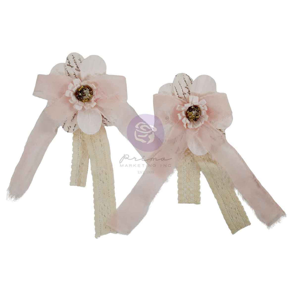Prima Buttons & Keepsakes by Frank Garcia Elegant Fleurs Dimensional Flowers