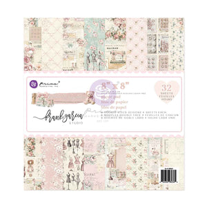 Prima Buttons & Keepsakes by Frank Garcia 8 x 8" Paper Pad