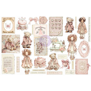 Prima Buttons & Keepsakes by Frank Garcia Quilted Memories Ephemera