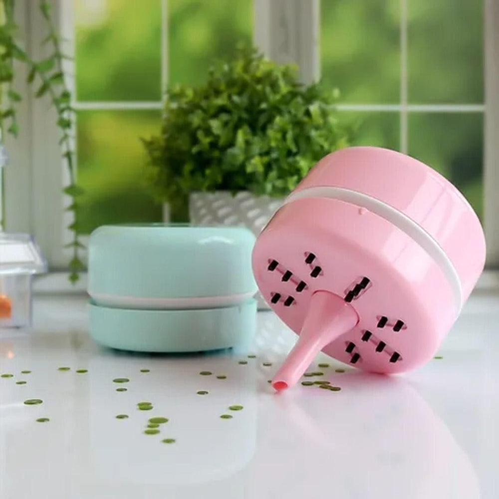 This Calls For Confetti - Pink Desktop Mini Vacuum