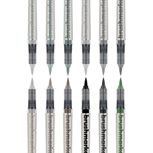 Karin Brushmarker PRO 12pc Grey Set