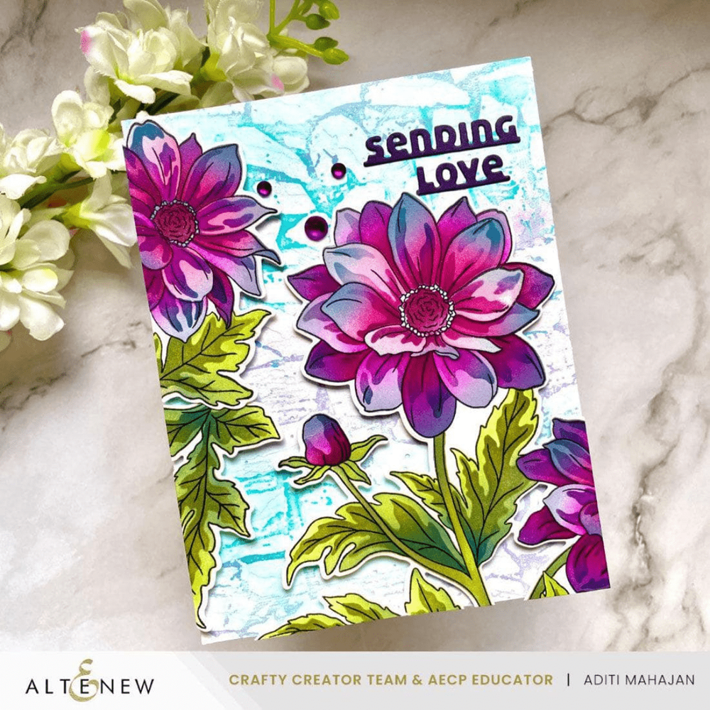 Altenew - Essential Textures: Stone Wall Press Plate