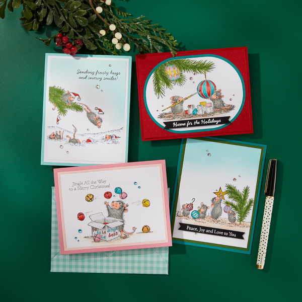 Unwrapping Memories Cling Rubber Stamp Set