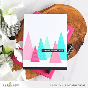 Altenew - Festive Triangles Press Plates