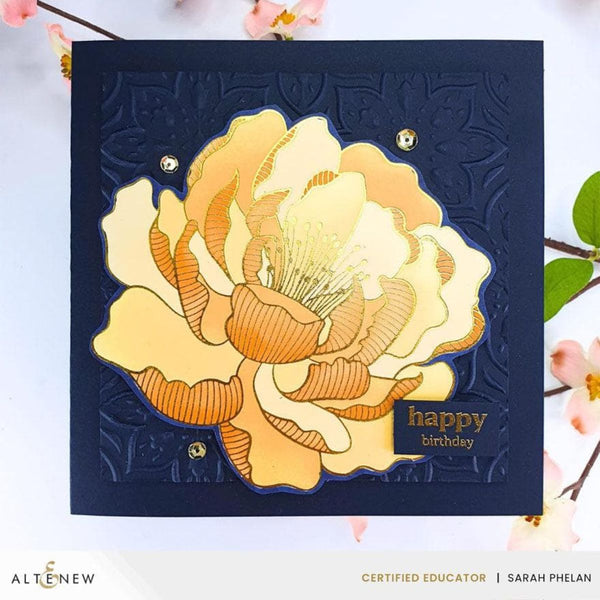 Altenew - Magical Peony Press Plate