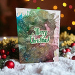 Stars and Fronds Frame 3D Embossing Folder by Dina Wakley