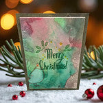 Starry Merry Christmas Registration Press Plate & Die Set by Dina Wakley