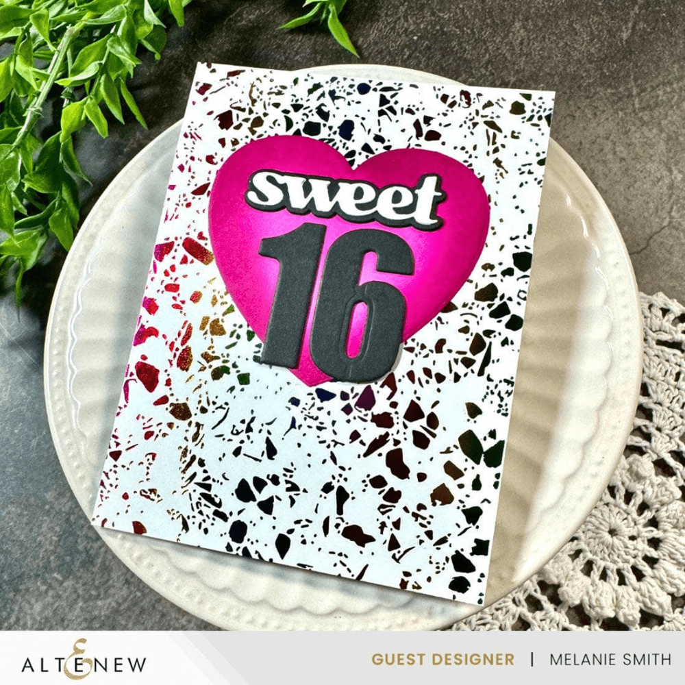 Altenew - Essential Textures: Terrazzo Press Plate