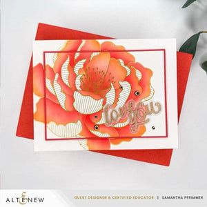 Altenew - Magical Peony Press Plate