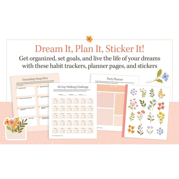 Elyse Breanne Design - On the Bright Side Sticker Journal