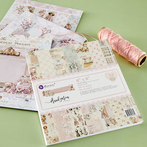 Prima Buttons & Keepsakes by Frank Garcia 6 x 6" Paper Pad