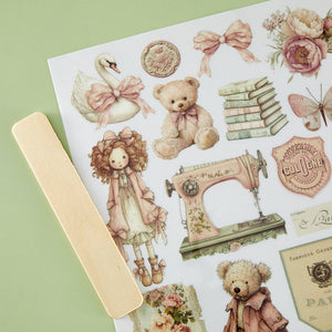 Prima Buttons & Keepsakes by Frank Garcia Transfers