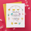 Layered Classy Glasses Press Plate & Stencil Bundle