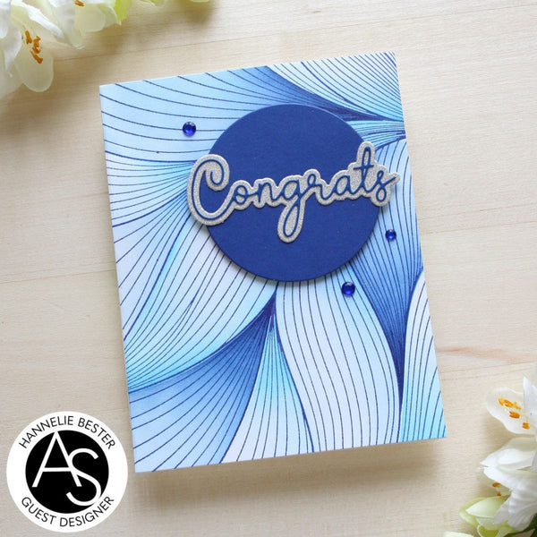 Alex Syberia Designs - Classic Sentiments Press Plate & Die Set