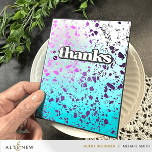 Altenew - Essential Textures: Terrazzo Press Plate