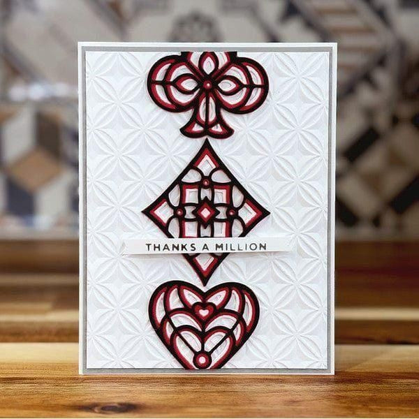 Kaleidoscope Noble Suits Etched Dies by Jaycee Gaspar