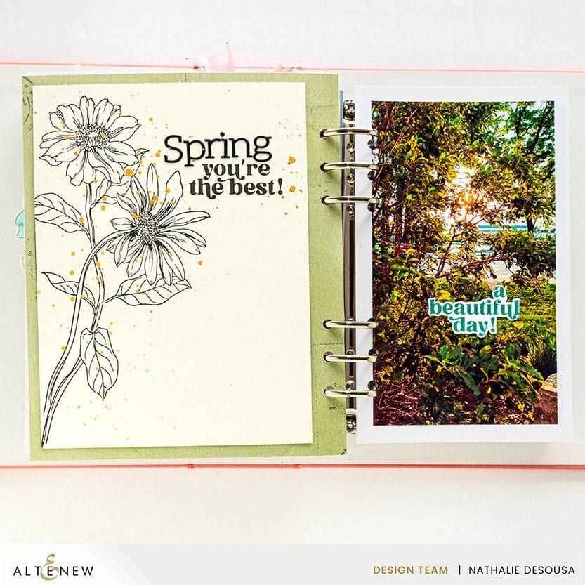 Altenew - Wild Daisies Press Plate