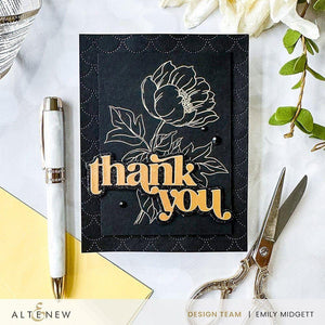Altenew - Billowing Flower Press Plate