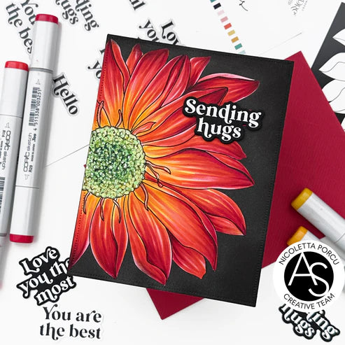 Alex Syberia Designs - Summer Flower Press Plate