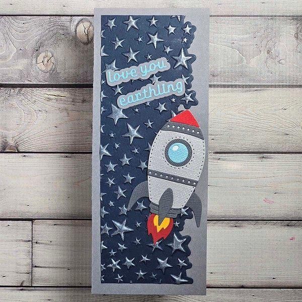 Starry Night 3D Emboss & Cut Folder and Stencil Bundle  by Simon Hurley
