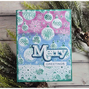 Season Sparkles 3D Embossing Folder