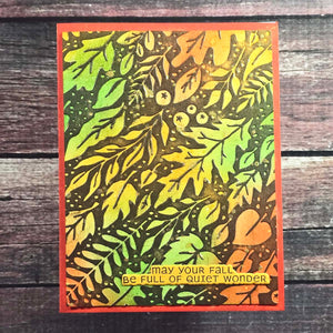 Autumn Whim - (Dies Only) Coordinates with the Clear Stamp of the Month