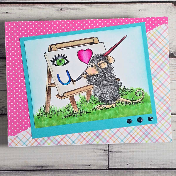 Heart and Soul Cling Rubber Stamps by House-Mouse