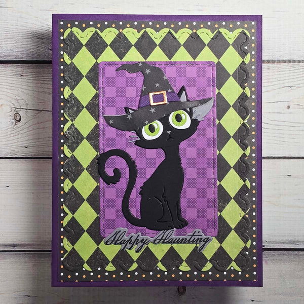 Bow & Bell Scallop Frame Etched Dies by Lisa Horton