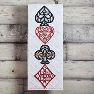 Kaleidoscope Noble Suits Etched Dies by Jaycee Gaspar
