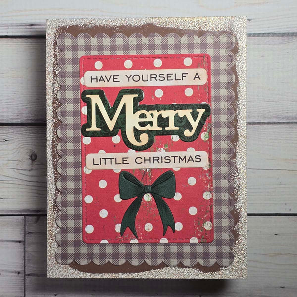 Bow & Bell Scallop Frame Etched Dies by Lisa Horton