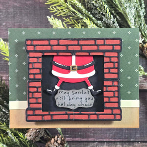 Chimney Caper Clear Stamp & Die Set