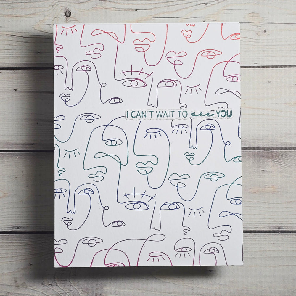 Perceptual Profiles Press + Foil Plate by Jaycee Gaspar