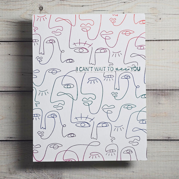Perceptual Profiles Press + Foil Plate by Jaycee Gaspar