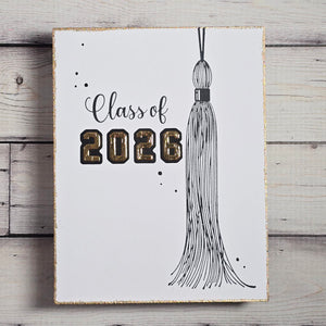Classic Mouse Graduation Sentiments Press + Foil Plate & Die Set