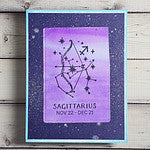 Block Print Sagittarius Registration Press + Foil Plate