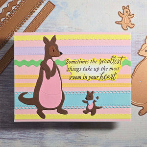 Kanga & Roo Characters Etched Dies with Simple Stories