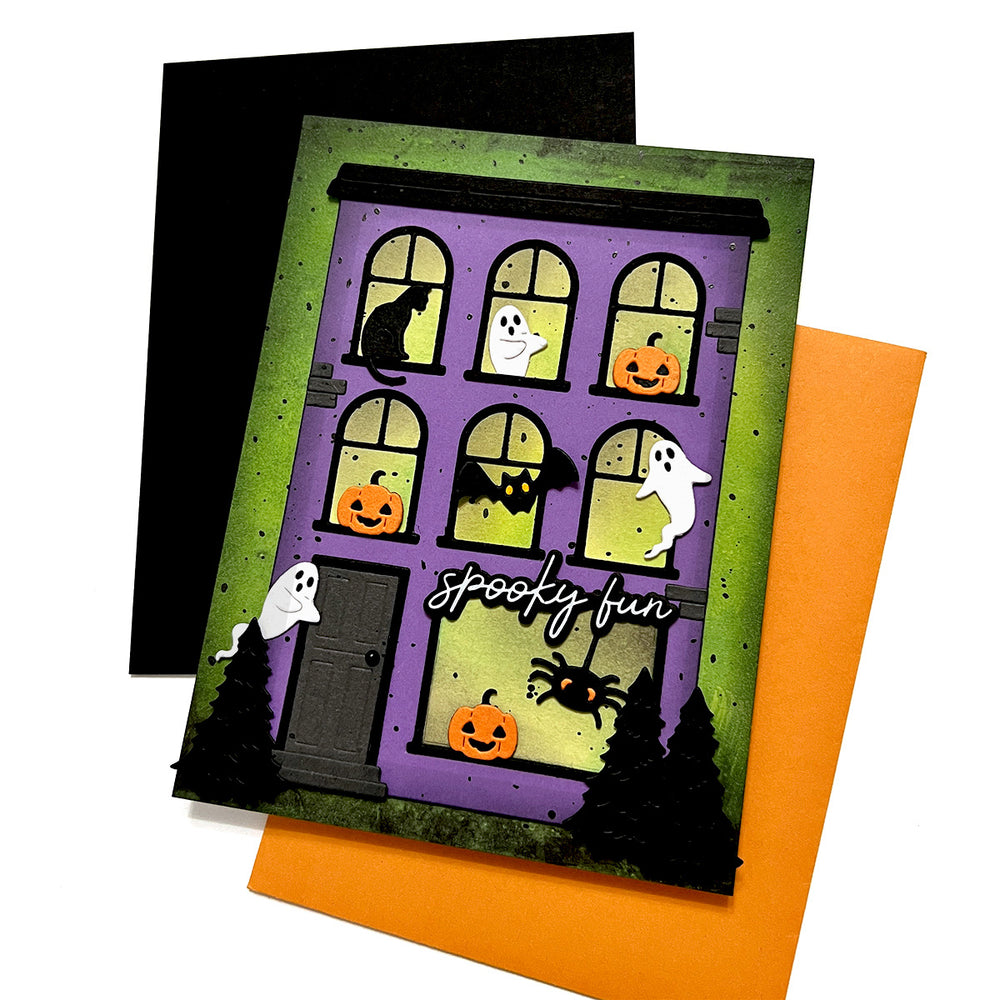 Halloween Tick Tock Etched Dies