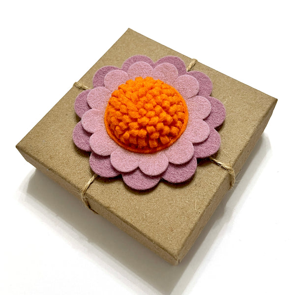 Felt Sunflower Bloom Etched Dies by Nichol Spohr