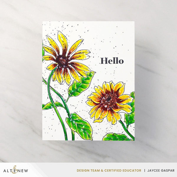 Altenew - Wild Daisies Press Plate