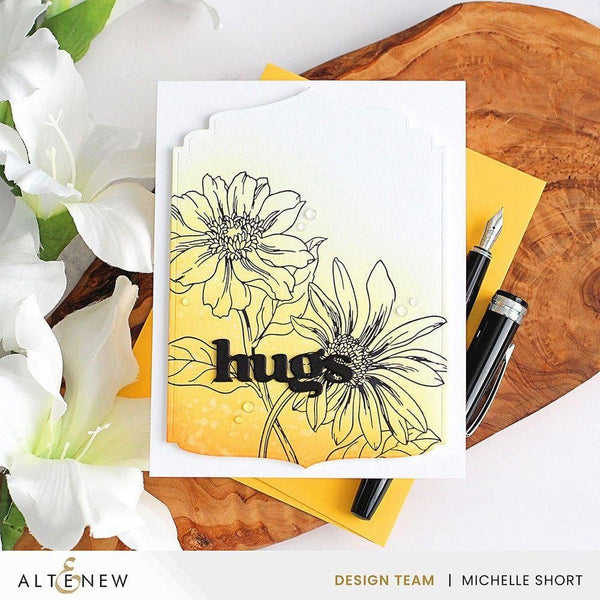 Altenew - Wild Daisies Press Plate