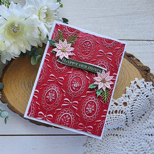 Christmas Cameos 3D Embossing Folder