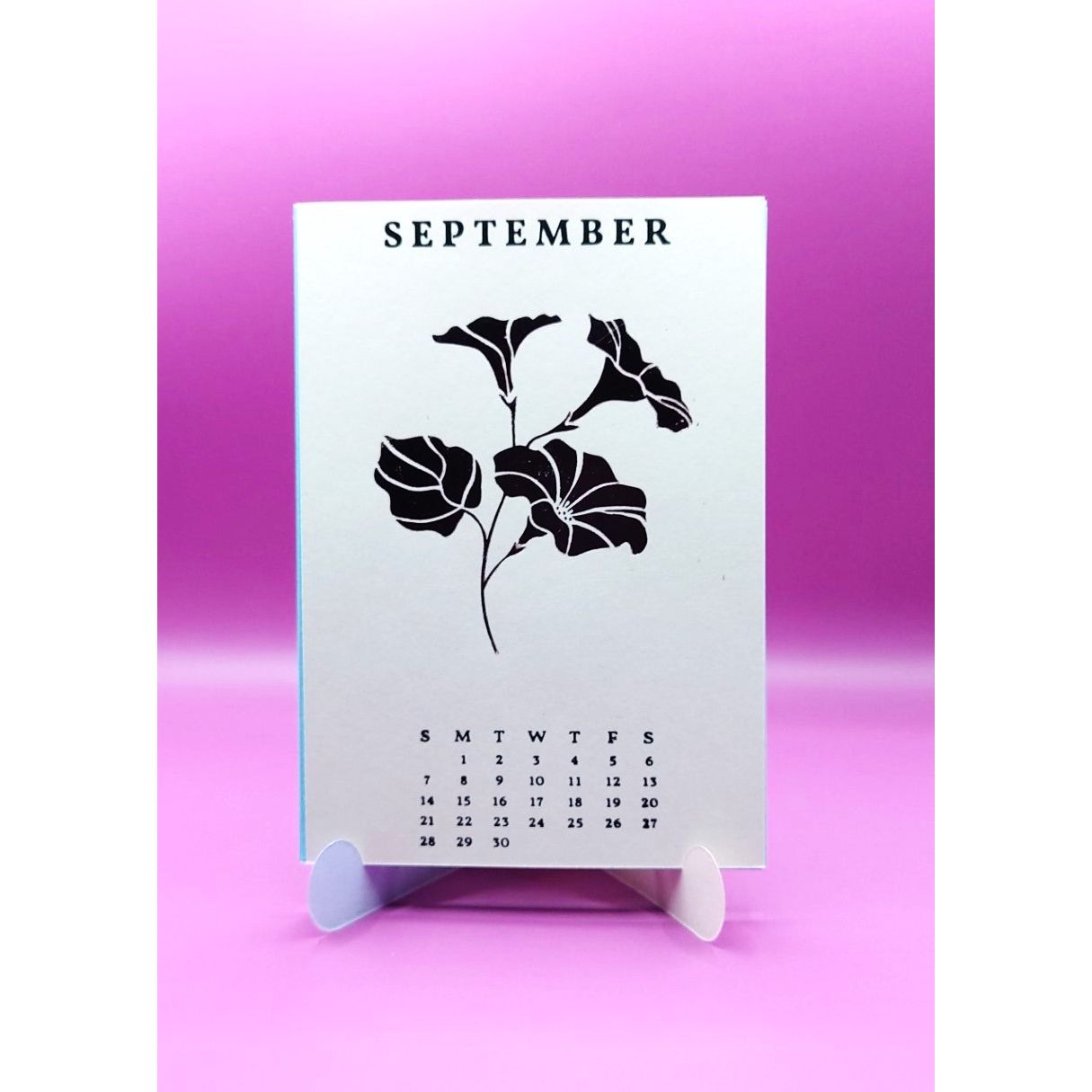 2025 DIY Calendar Press Plates from the Florals Through the Year Collection