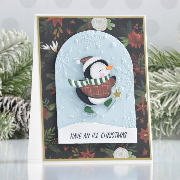 Dancin' Penguin Etched Dies