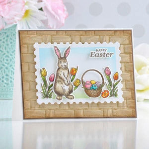 Woven 3D Embossing Folder by Simon Hurley