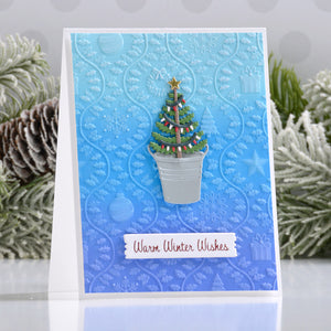 Country Christmas 3D Embossing Folder by Annie Williams