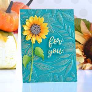 Sunflower Serenade Etched Dies