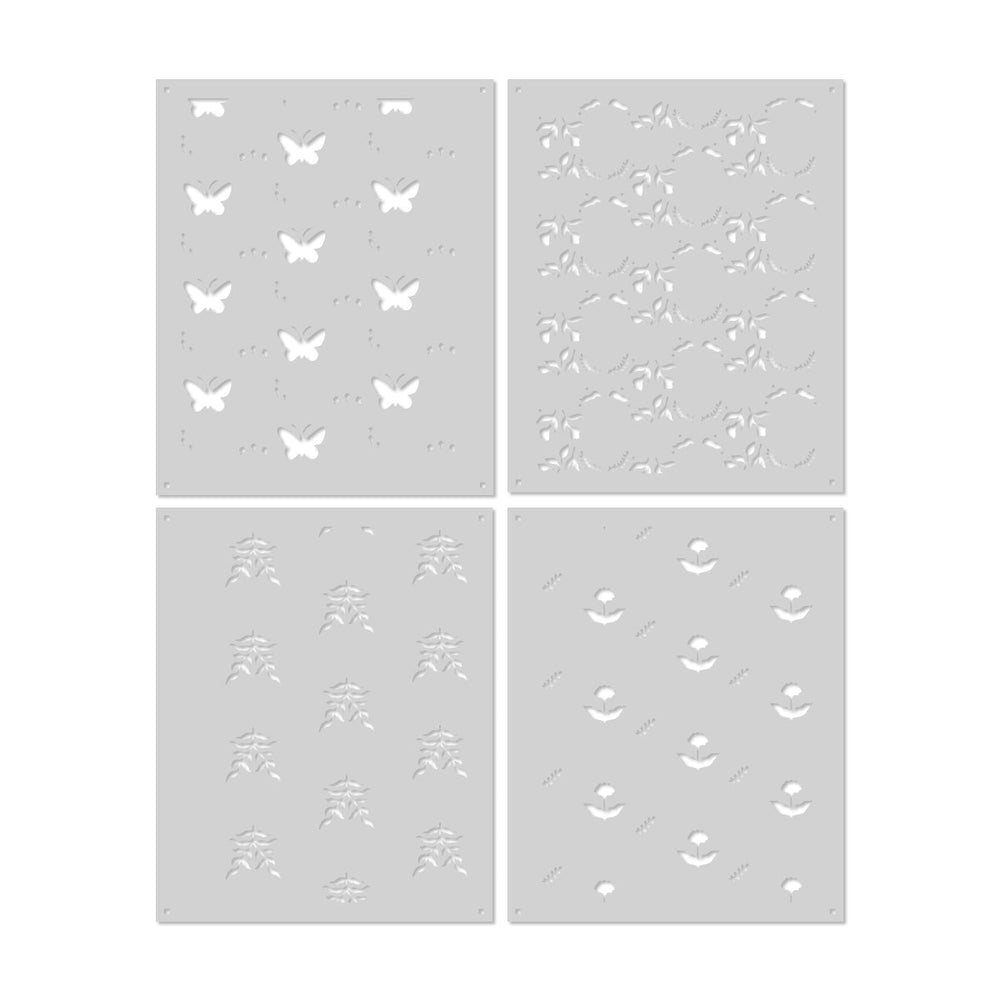 Sunnyside Manor Layering Stencils of the Month - August 2025
