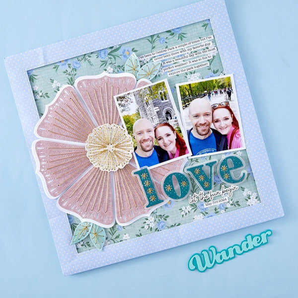 Wander Etched Dies from the Storytelling by Spellbinders Scrapbooking Collection
