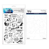 Purrfect Cats Stamp & Die Set by Simon Hurley